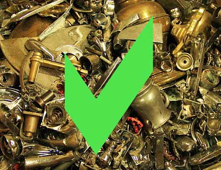 brass for recycling