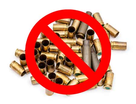brass shell casings not for recycling