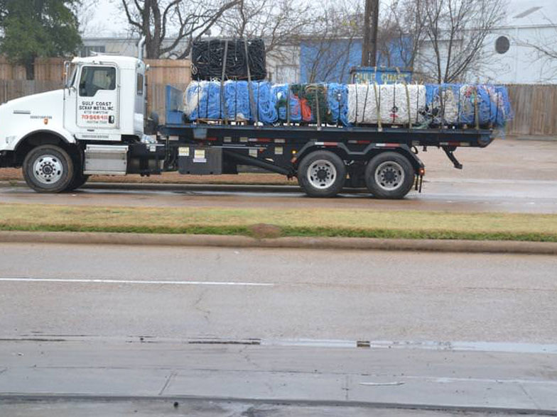 Gulf Coast Scrap Metal large scrap truck